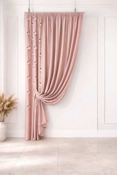 Готовое полотно штор 1 ед+ прихват