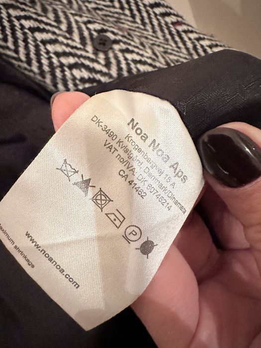 Вълнено датско палто S-M