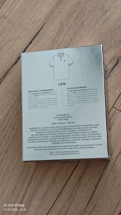 Lacoste L.12.12 Silver Grey