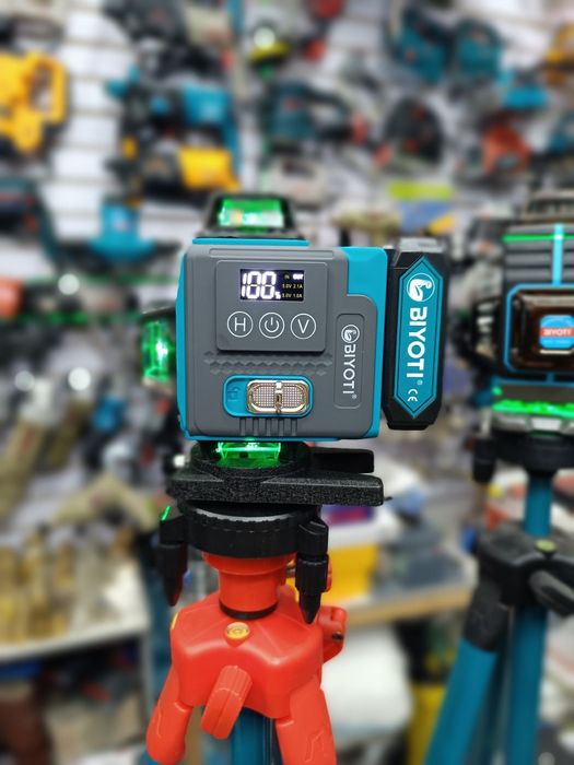 Лазерный уровень 360° 4D урвин lazer urvin