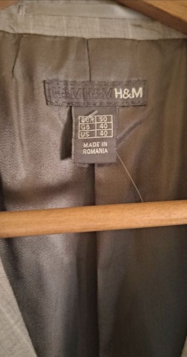 Sacou se barbati gri H&M