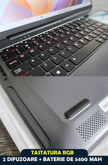 Laptop cu 2 Ecrane Touch • N100 • 32GB • 1TB SSD – Multitasking NOU