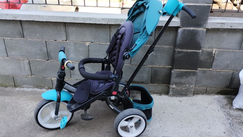 Триколка LORELLI Jaguar green luxe
