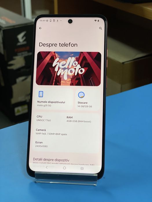 Moto G35 5G 128GB, Garantie 12 luni | Lensun