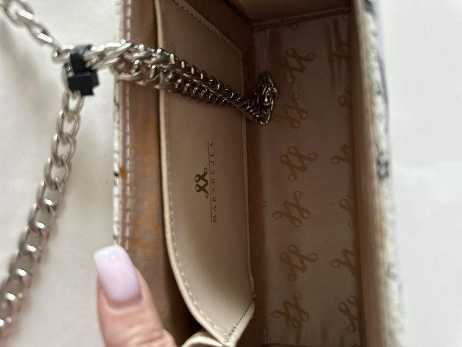 Продавам нова чанта с мраморен принт Marabella