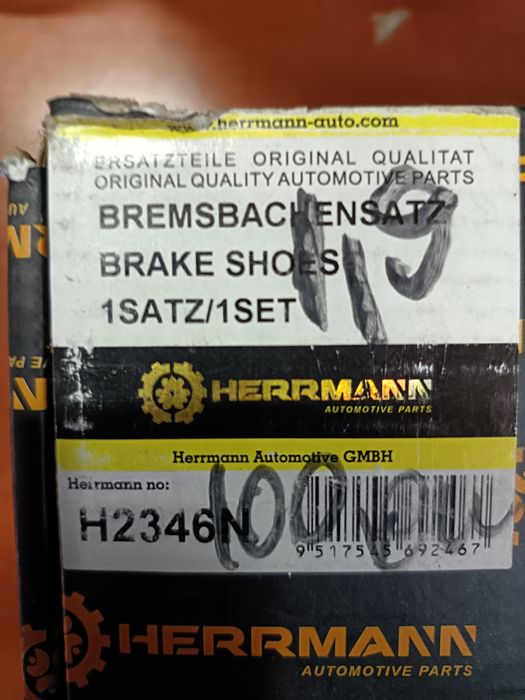 Set Ferodouri Dacia, Renault H2346N