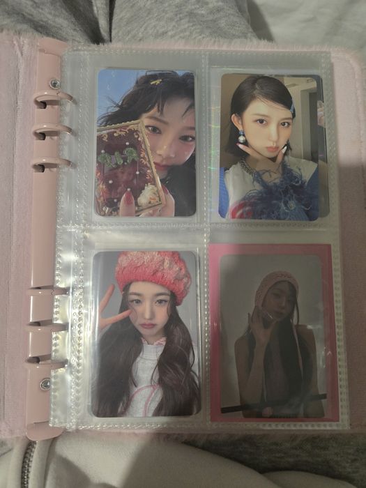KPOP photocards itzy, aespa, ive