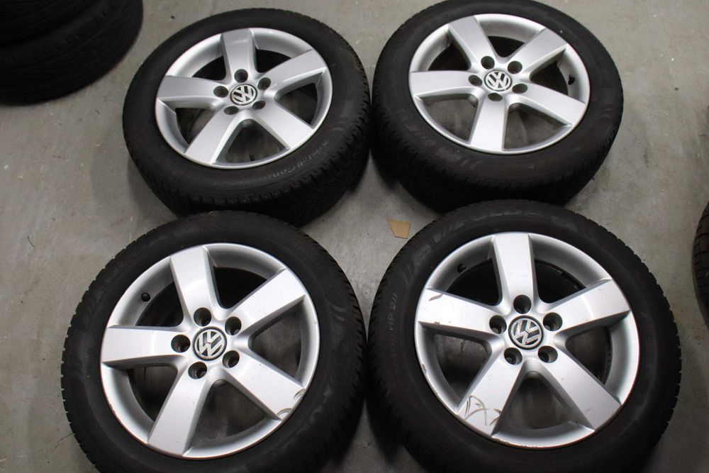 Jante originale VW pe 16 inch 205 55 16 iarna Golf Passat Skoda Octavia