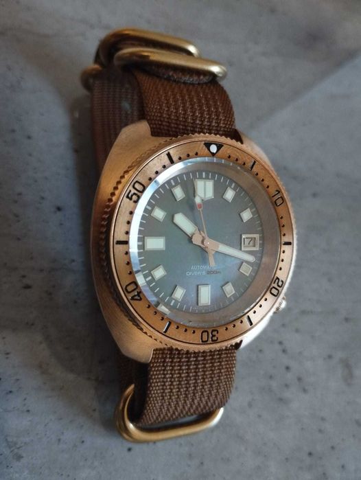 Ceas Deosebit Bronz Captain Willard Limited Edition Automatic NH35