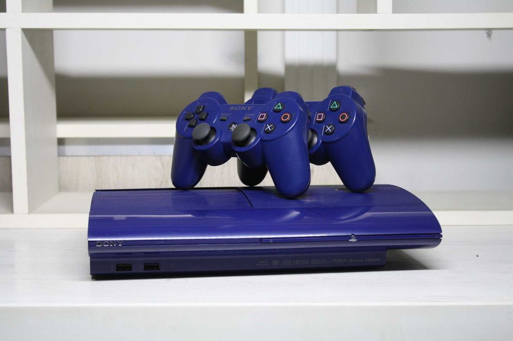 Sony Playstation 3 Azurite blue редкая