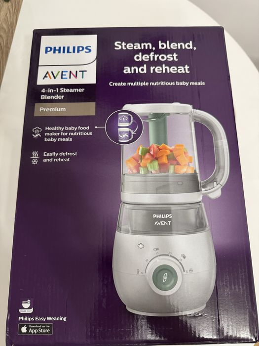 Philips Avent aparat de gatit cu abur si blender 4 in 1