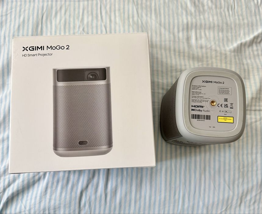Proiector Smart HD XGIMI MoGo 2 - Impecabil, Pachet Complet