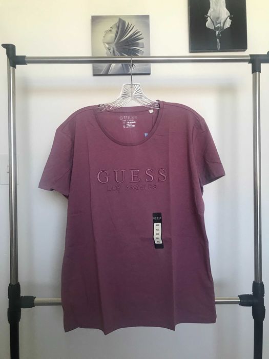 Нови оригинални тениски голям размер- Guess-USA