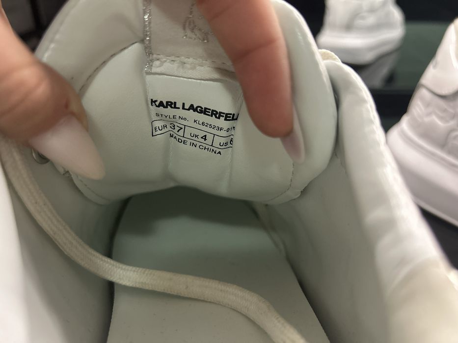 Кожени обувки karl lagerfeld