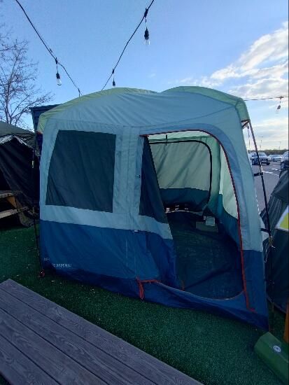 Living cu bețe Camping Arpenaz Base 6 - produs resigilat Decathlon