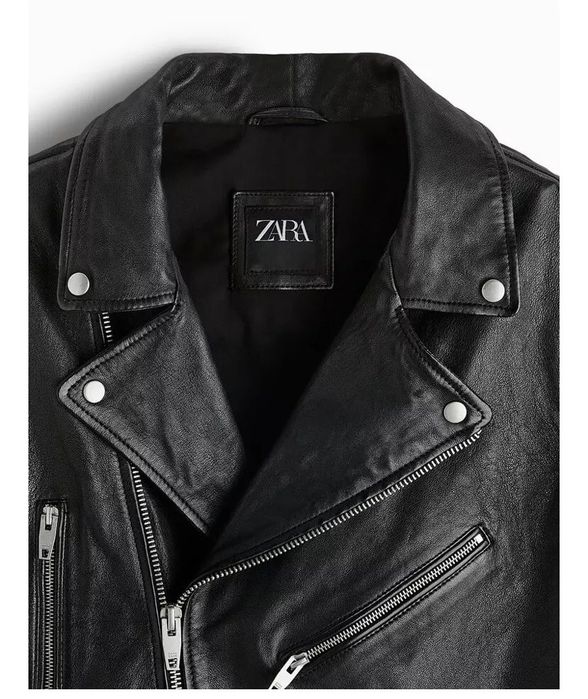 Geaca din piele Zara leather edition