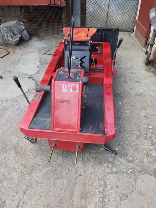 Sasiu tractoras gazon, proiect motocultor