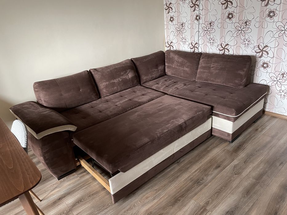 Ъглов Разтегателен Диван