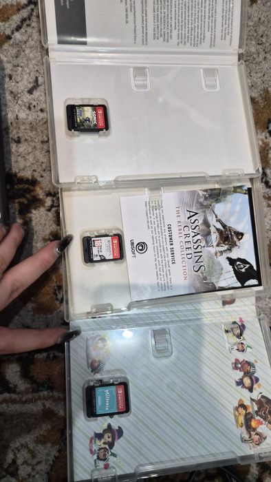 Nintendo Switch Lite Grey + Accesorii + 3 jocuri