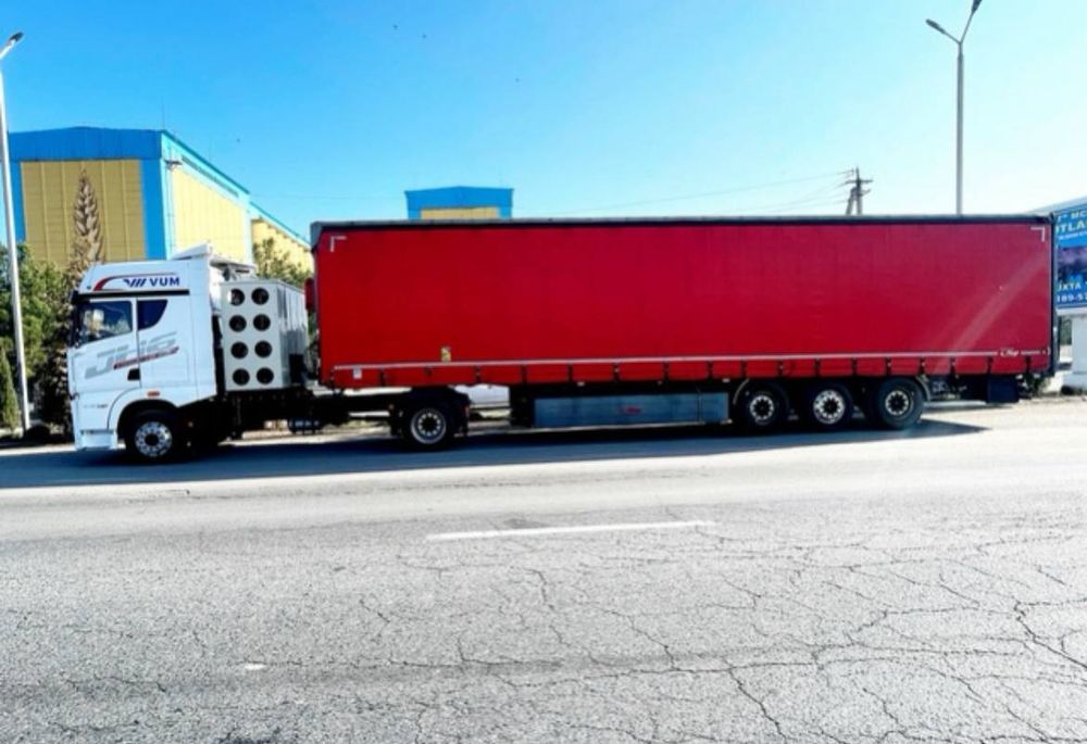 FAW JH6 + FLIEGL Прицеп Сотилади