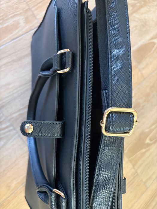 Geanta birou dama neagra