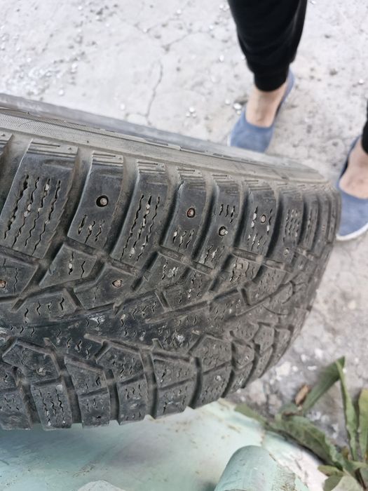 Продам шины зимние с шипами