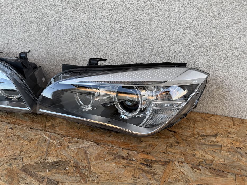 SET Far stanga dreapta BMW X1 E84 LCI Facelift Xenon + LED Originale