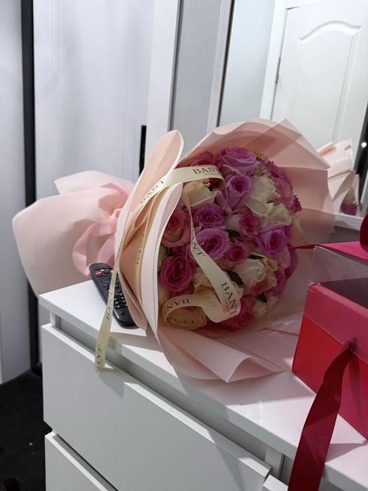 Букет цветы 51 роза