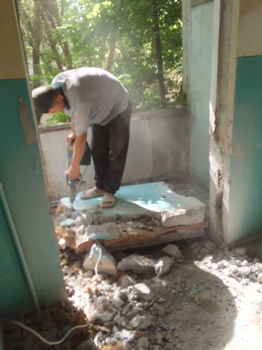 алмазное резка lazerli beton kesish teshish