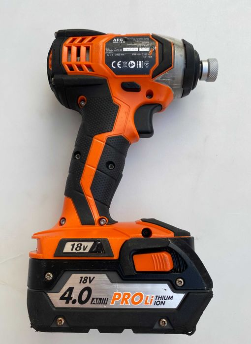 AEG BSS 18 C - Импакт драйв 18V 4.0Ah
