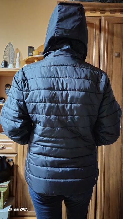 Geacă Adidas culoare negru