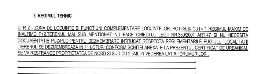 Teren Intravilan de vânzare Clinceni – Ordoreanu | În rate până la 5 ani | Fără avans | Direct proprietar