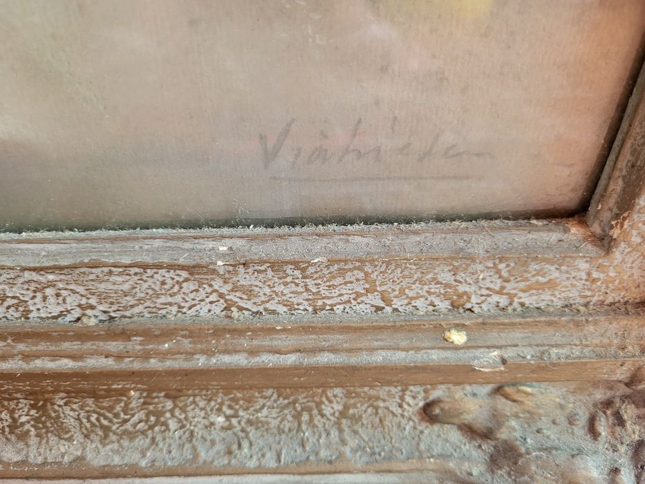 Tablou vechi, valoros