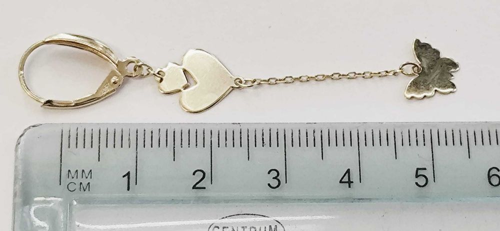 Cercei aur 14K 2.15gr (AG35 B 35528) Garantie 2 ani !