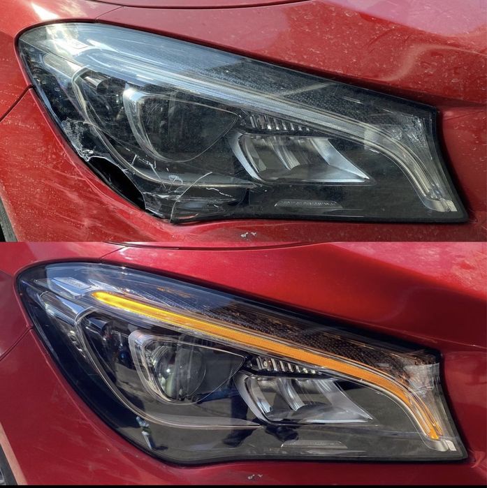 Ремонт на фарове за цяла България! Mercedes CLA Рециклиране