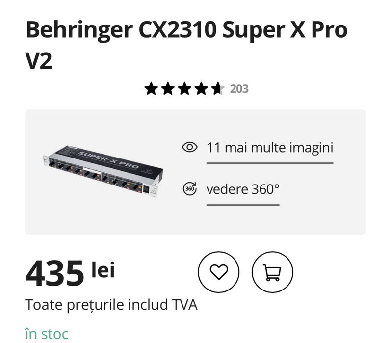 Vand t.amp e1500 si behringher cx2310