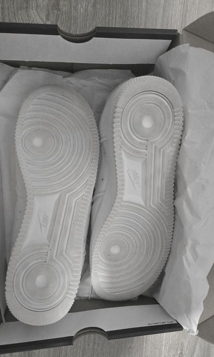 Nike Air Force 1 Low Canvas 45.5  'Triple White' (2025)