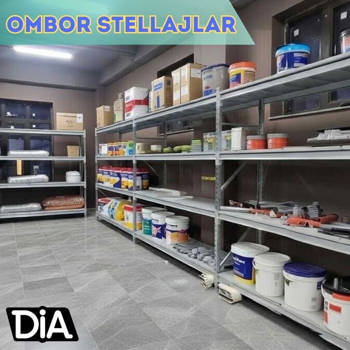 Складские стеллажи, стеллаж для склада, ombor stellaj, tokcha