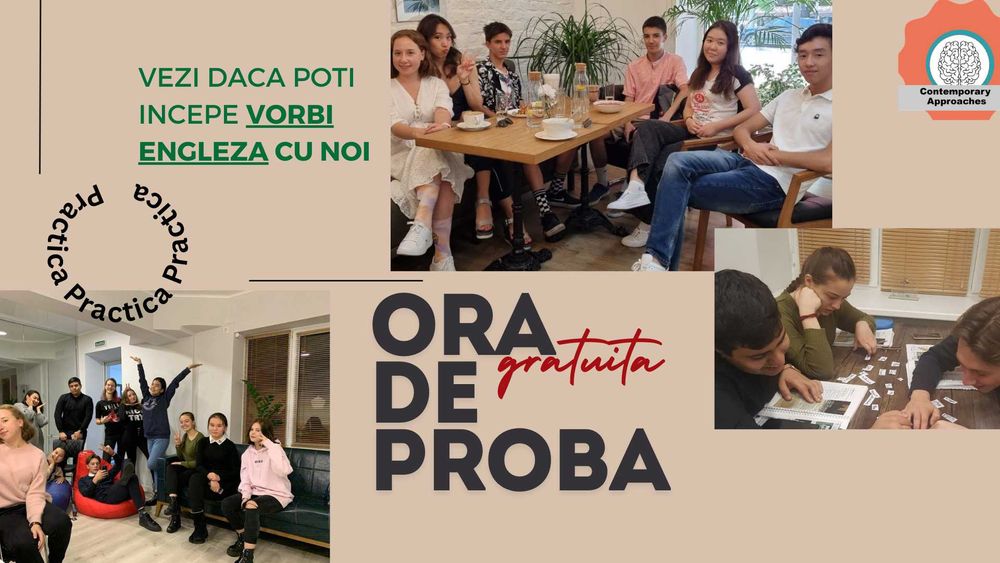 Meditații Engleză – Vorbire & Pronunție; Lecție de probă gratuită!