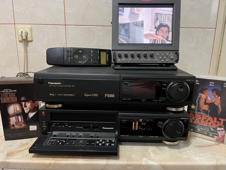 Videorecordere Panasonic SVHS FS88 Hi Fi Stereo