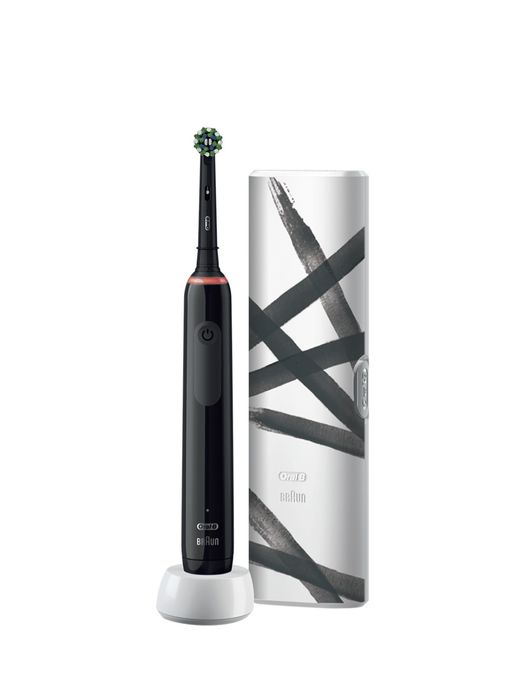 Periuta de dinti electrica Oral-B Pro 3 3500, Curatare 3D, 3 programe.