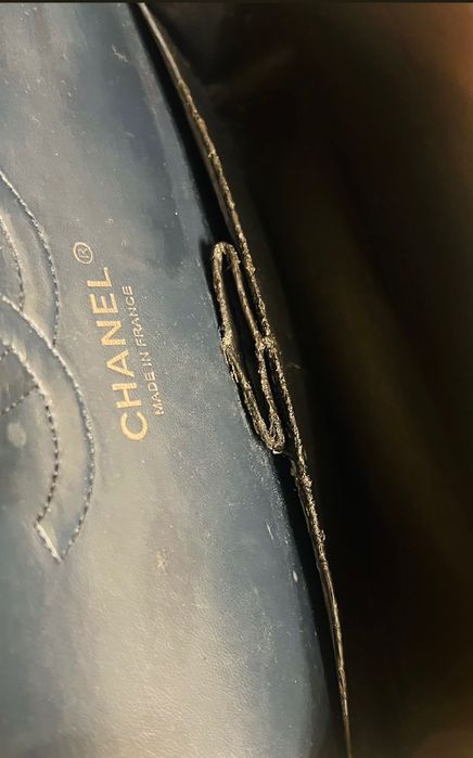 Естествена кожа чанта Chanel