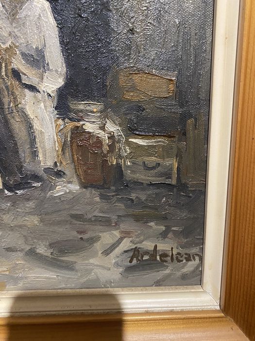 Tablou pictat pe pânza