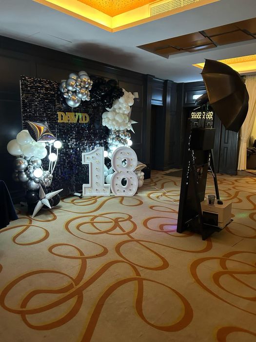 Platforma 360, Oglinda foto, Fum greu si gheata carbonica