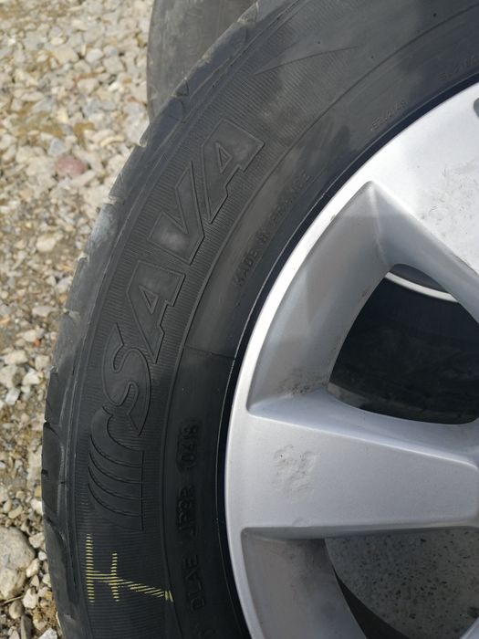 Set jante aliaj+cauciucuri 195 65 R 15