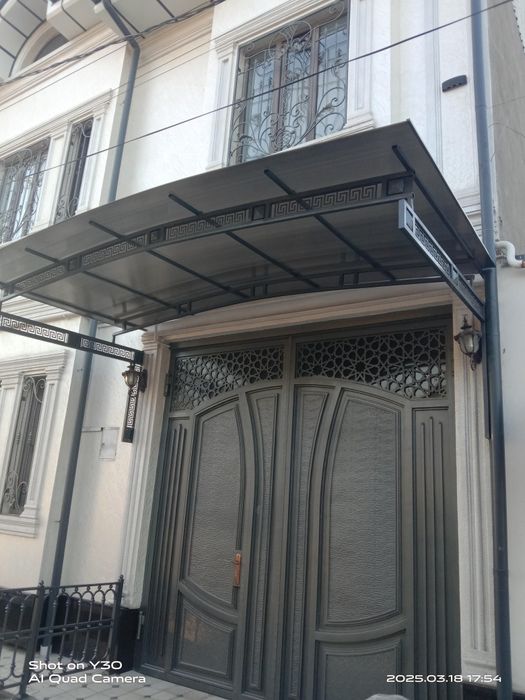 Навес перила Варота Навес Nave's Darvoza prilla nave's