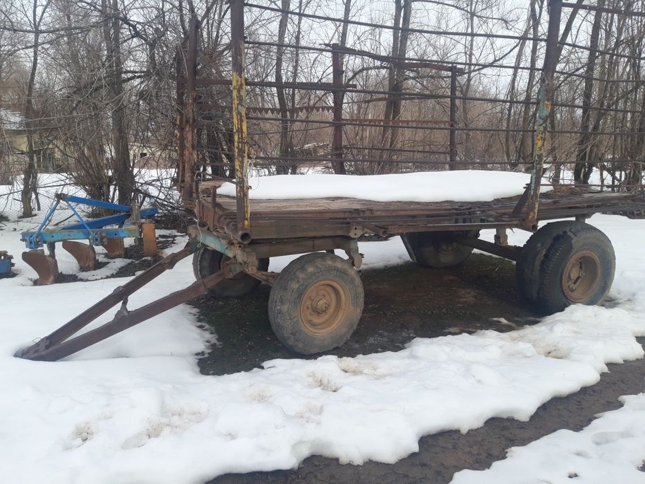 Прицеп. Погрузка до 250 тюков