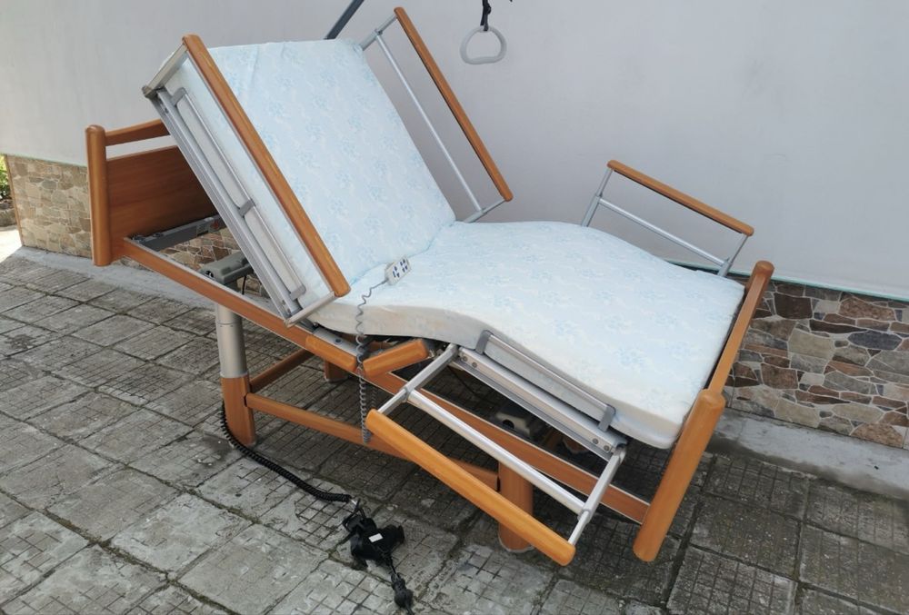 Електрическо болнично легло – немско качество, с матрак