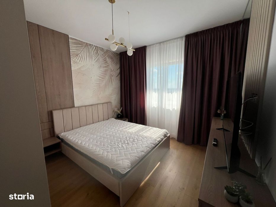 Apartament 2 camere, decomandat, 55mp, centrala, Kristal Residence