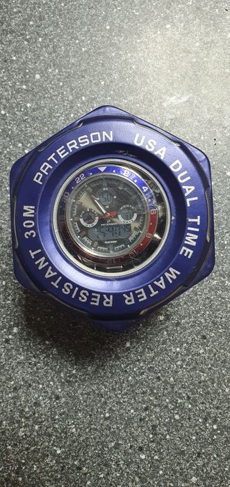Ceas Paterson Chronograph  Dual Time Ediție Limitata 30 m